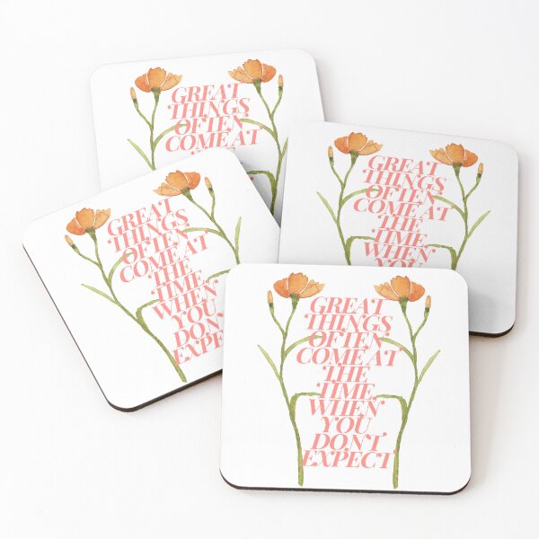 Item preview, Great Things often come at the time when you dont expect designed and sold by Max & Jacob Publishing.