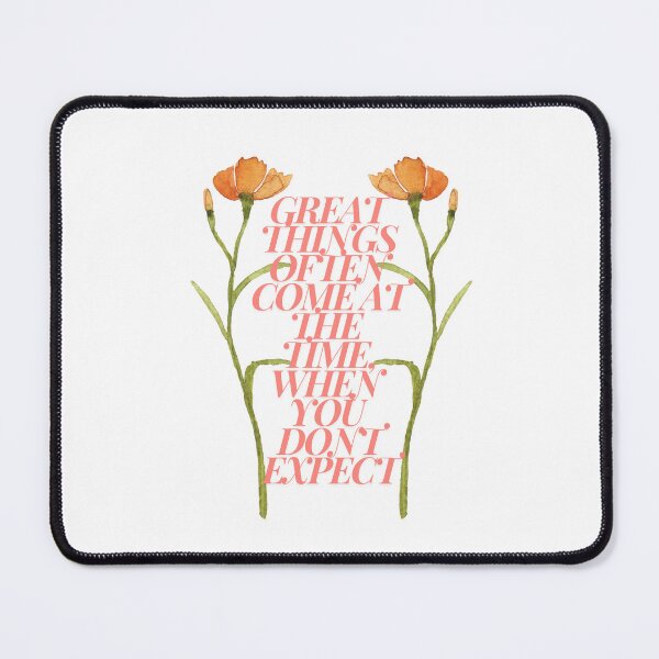 Item preview, Great Things often come at the time when you dont expect designed and sold by Max & Jacob Publishing.