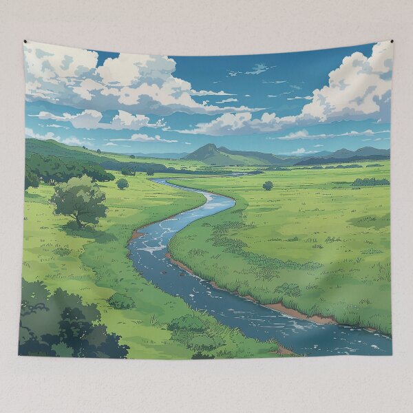Item preview, La Plata River | Anime style designed and sold by ComicsFactory.