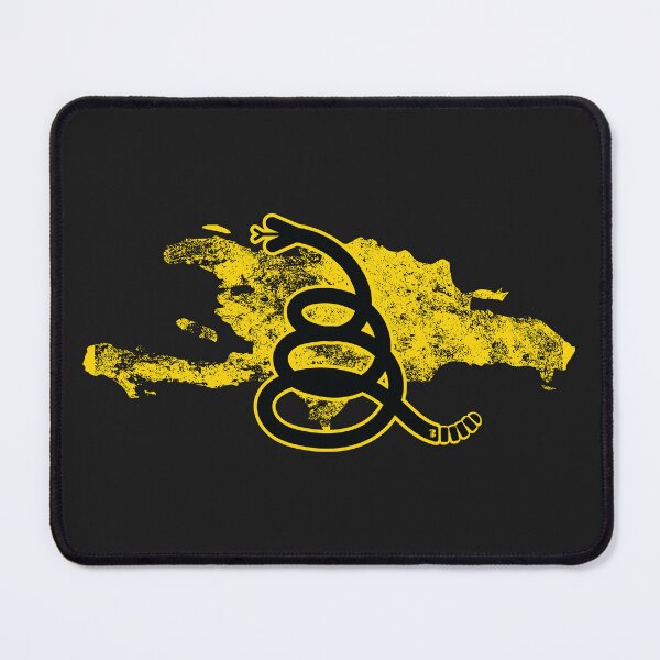 Item preview, Distressed HISPANIOLA - Freedom Is The Superpower - Modern Gadsden Snake Flag - Dont Tread On Me design designed and sold by pelagio.