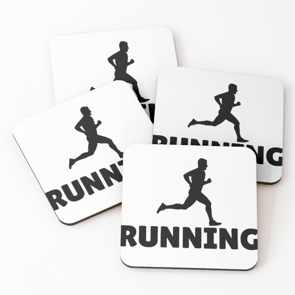 Item preview, RUNNING (MALE) - BLACK designed and sold by ArtsyCity.