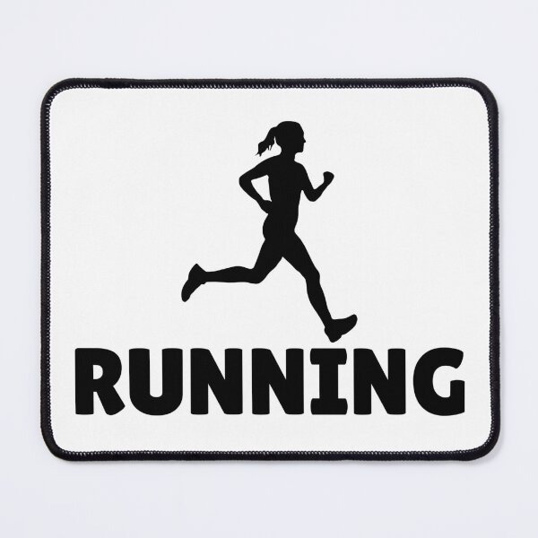Item preview, RUNNING (FEMALE) - BLACK designed and sold by ArtsyCity.
