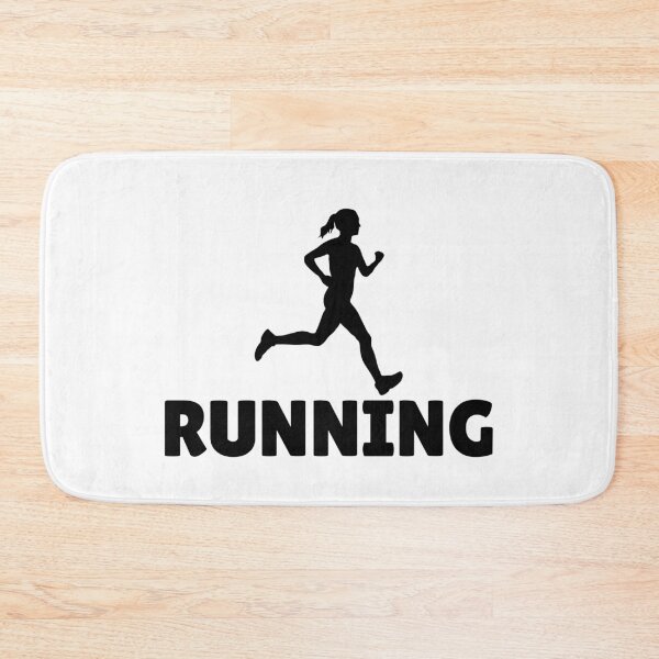 Item preview, RUNNING (FEMALE) - BLACK designed and sold by ArtsyCity.