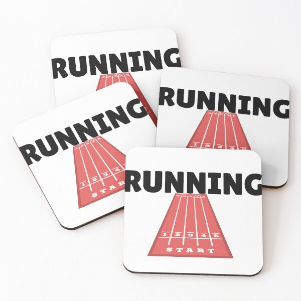 Item preview, RUNNING (FIELD) - BLACK designed and sold by ArtsyCity.