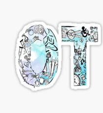 Occupational Therapy version 6 color Sticker