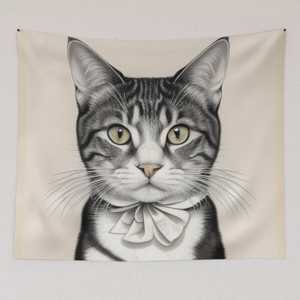 Item preview, Cat in a bowtie designed and sold by rolffimages.