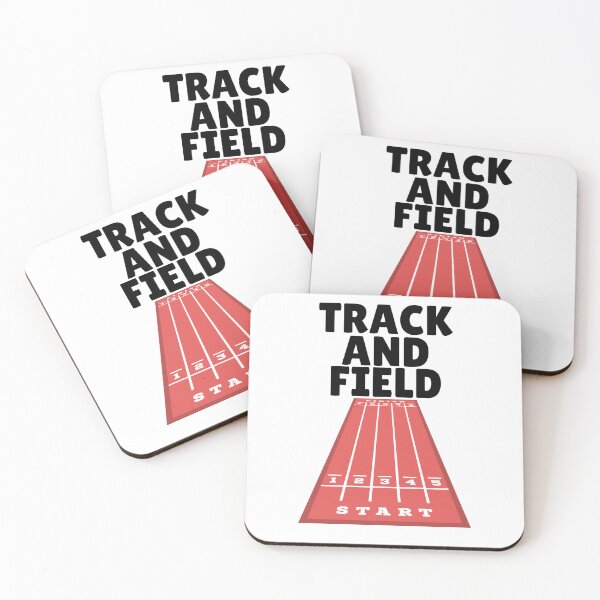 Item preview, TRACK AND FIELD - BLACK designed and sold by ArtsyCity.
