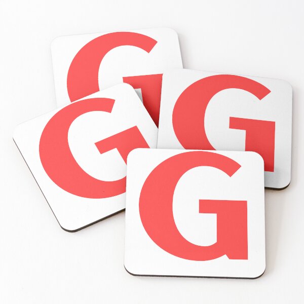 Item preview, Big Red Alphabet Letter G designed and sold by RobbiesMusic.