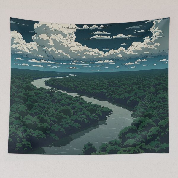 Item preview, The Amazon River | Anime style designed and sold by ComicsFactory.