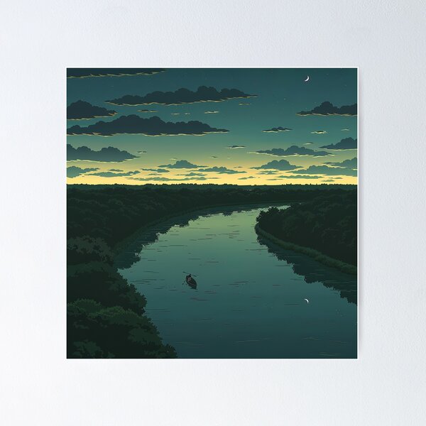Item preview, The Mississipi River | Anime style designed and sold by ComicsFactory.