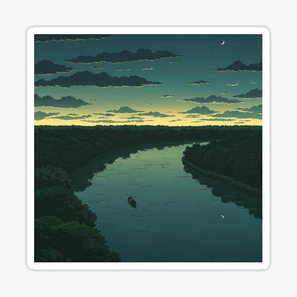 Item preview, The Mississipi River | Anime style designed and sold by ComicsFactory.