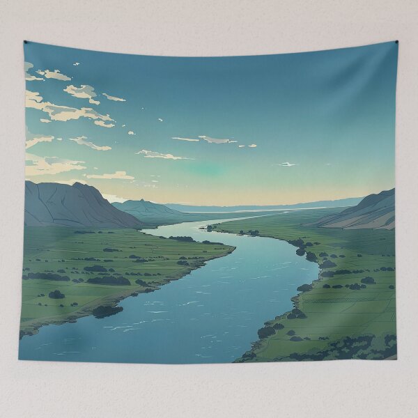 Item preview, The Nile River | Anime style designed and sold by ComicsFactory.