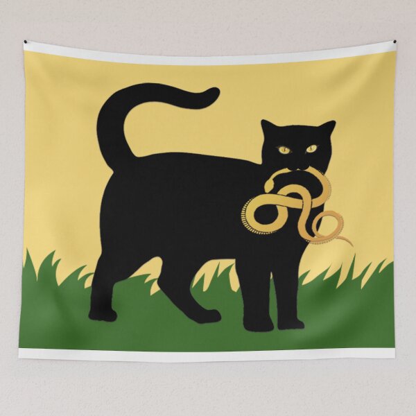 Item preview, Tread On This Kitty (yellow background) designed and sold by Jedi-Artist.