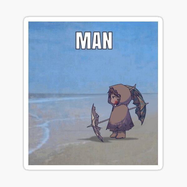 Item preview, Sunshower Heathcliff horse "man" meme designed and sold by PearlTheArtist.