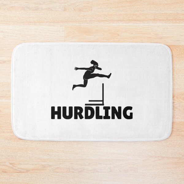 Item preview, HURDLING (FEMALE) - BLACK designed and sold by ArtsyCity.