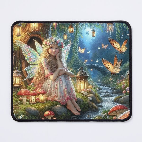 Item preview, Enchanted Evening with Sylvana the Forest Fairy designed and sold by The Digital Compass.