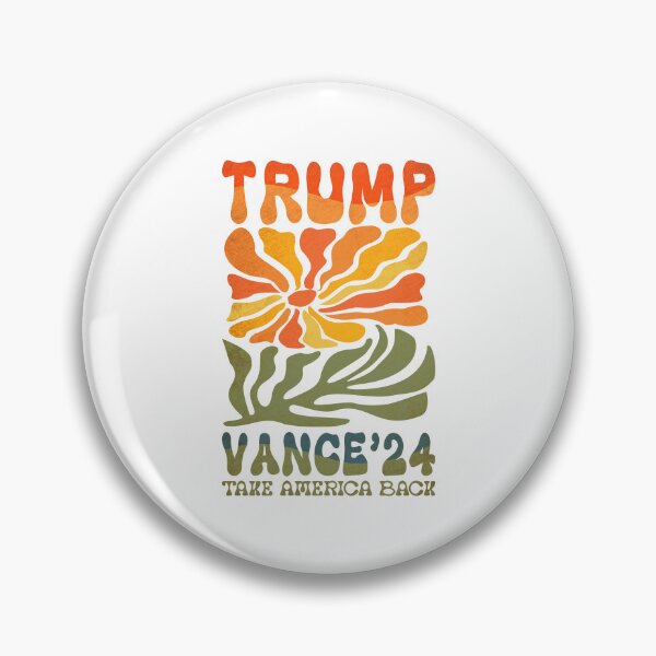 Item preview, Trump Vance 2024, Retro Boho Groovy Vintage designed and sold by vestalshop.