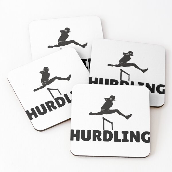 Item preview, HURDLING (MALE) - BLACK designed and sold by ArtsyCity.