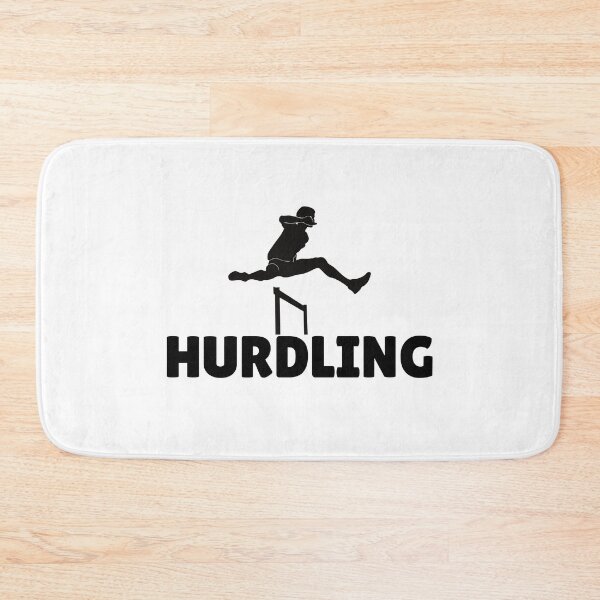 Item preview, HURDLING (MALE) - BLACK designed and sold by ArtsyCity.