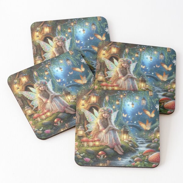 Item preview, Enchanted Evening with Sylvana the Forest Fairy designed and sold by The Digital Compass.