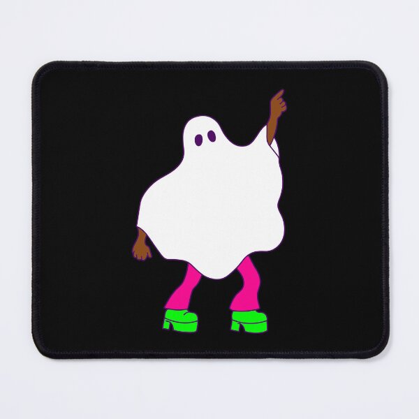 Item preview, 1970s disco halloween african ghost designed and sold by Gossip Rag.