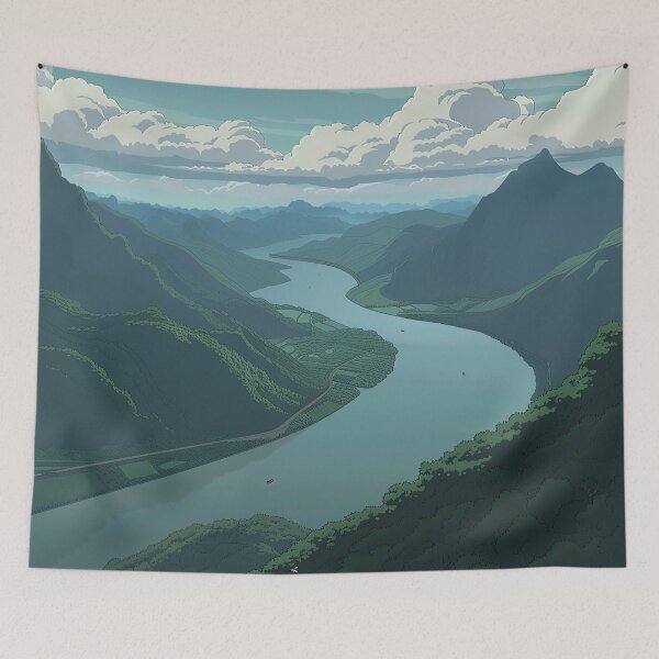 Item preview, The Yangtze River | Anime style designed and sold by ComicsFactory.