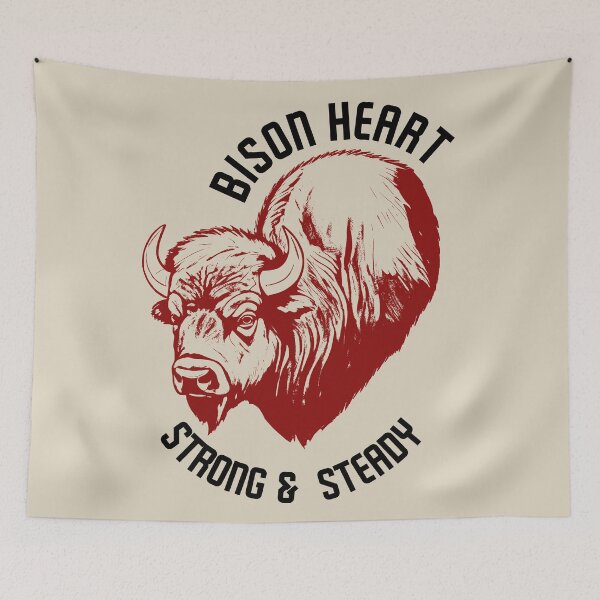 Item preview, Bison Heart designed and sold by Michernan.