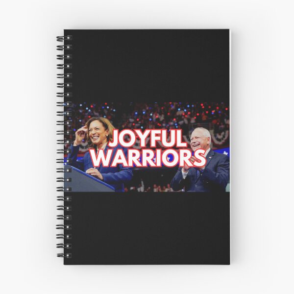 Item preview, Joyful Warriors: Kamala Harris and Tim Walz 2024 designed and sold by Fantasy Masterpiece.