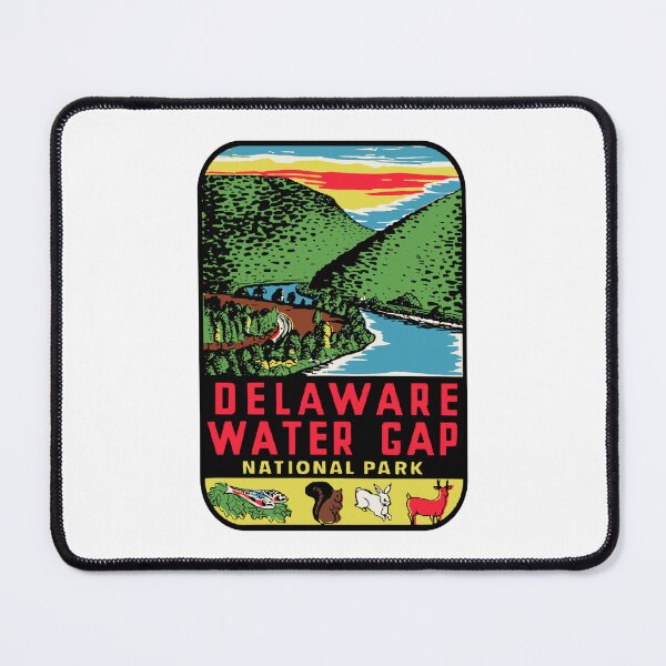 Item preview, Delaware Water Gap Vintage Style Decal designed and sold by Decal Mania.