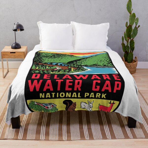 Item preview, Delaware Water Gap Vintage Style Decal designed and sold by Decal Mania.