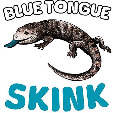 Artwork thumbnail, Blue Tongue Skink Owner Gift by BeataY6Art