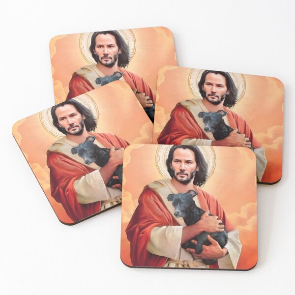 Item preview, Keanu Reeves as Saint designed and sold by MoxieVibe.
