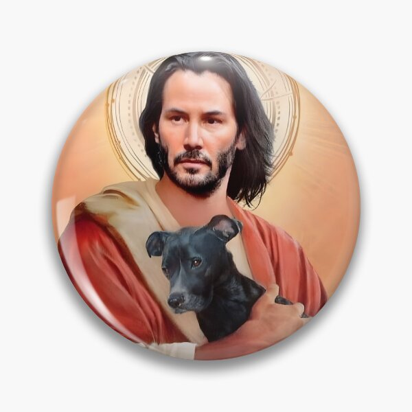 Item preview, Keanu Reeves as Saint designed and sold by MoxieVibe.