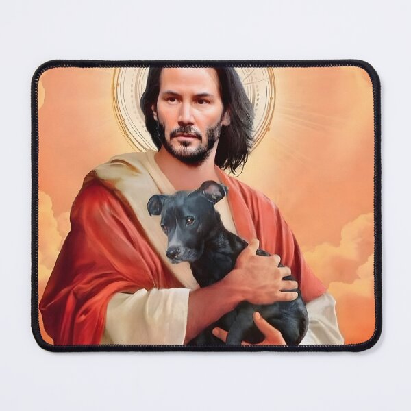 Item preview, Keanu Reeves as Saint designed and sold by MoxieVibe.