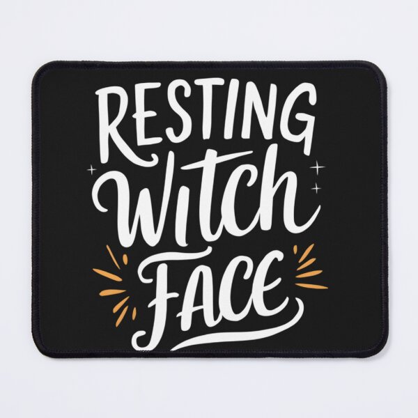 Item preview, resting witch face designed and sold by Ismartista.
