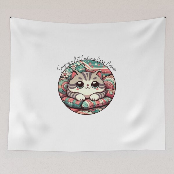 Item preview, Snug as a Cat Loaf in a Cozy Corner designed and sold by Iden-store.