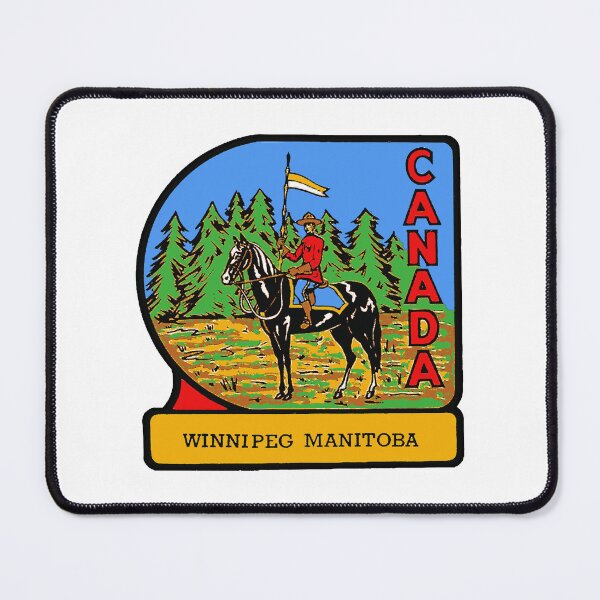 Item preview, Winnipeg Manitoba Vintage Style Decal designed and sold by Decal Mania.