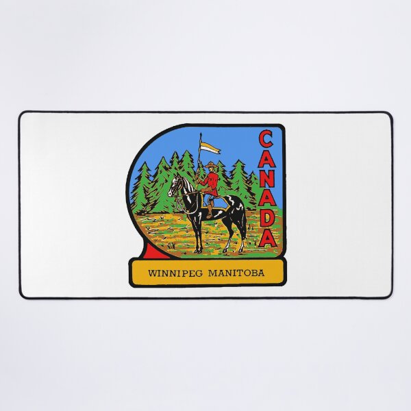 Item preview, Winnipeg Manitoba Vintage Style Decal designed and sold by Decal Mania.