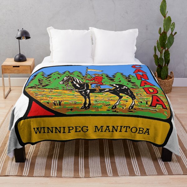 Item preview, Winnipeg Manitoba Vintage Style Decal designed and sold by Decal Mania.