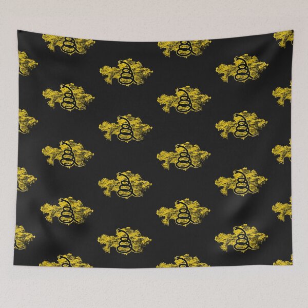 Item preview, Distressed KAZAKHSTAN - Freedom Is The Superpower - Modern Gadsden Snake Flag - Dont Tread On Me design designed and sold by pelagio.