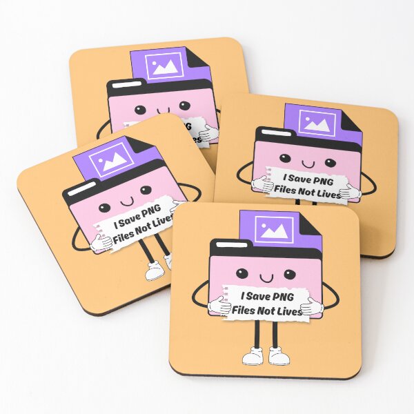 Item preview, I Save PNGs Not Lives Cute Funny Graphic Icon Pink Purple designed and sold by mariahmoniquedesign.