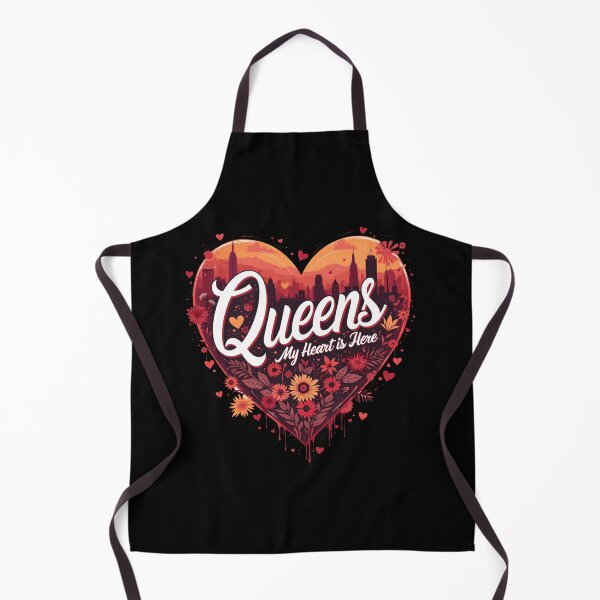 Item preview, queens new york, my heart is here designed and sold by mood-draftsman.
