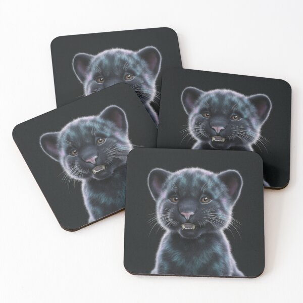 Item preview, Happy Panther Cub designed and sold by McHashDesigns.