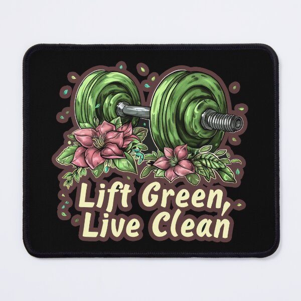 Item preview, Lift Green, Live Clean designed and sold by duke818.