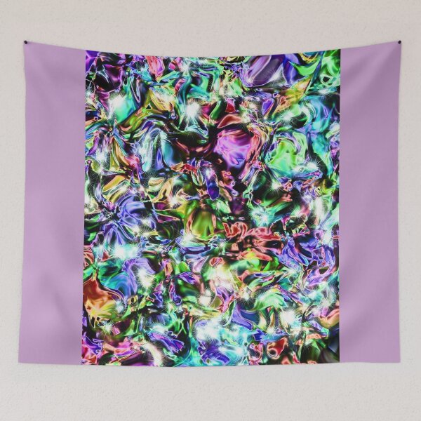 Item preview, Sparkly rainbow Liquid Metal designed and sold by bloomingvine.