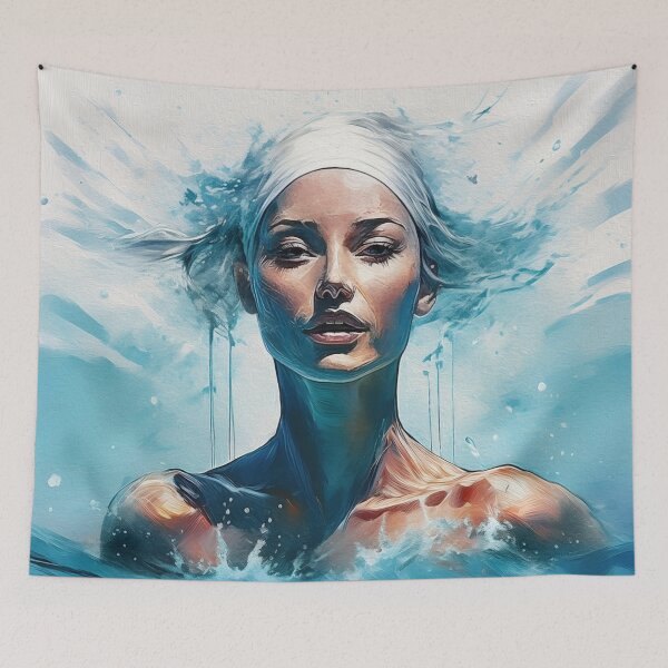 Artikelvorschau, Schwimmerin 2 entworfen und verkauft von hhh-art.