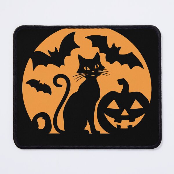 Item preview, Spooky Cat Scene designed and sold by martaroo.