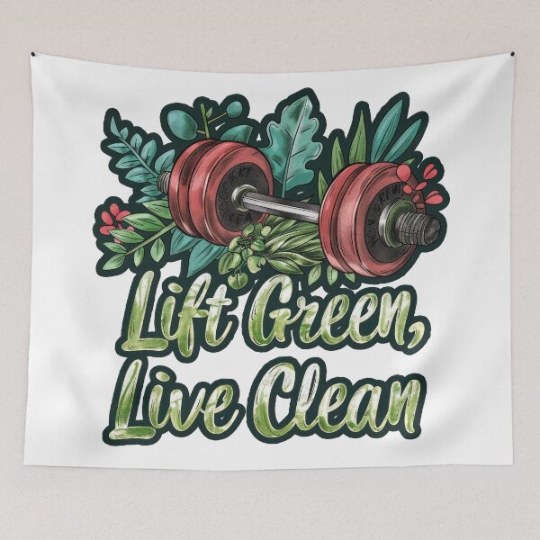 Item preview, Lift Green, Live Clean designed and sold by duke818.