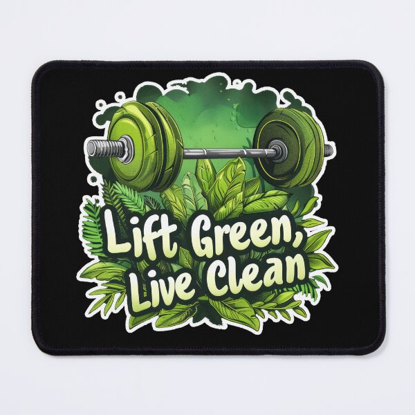 Item preview, Lift Green, Live Clean designed and sold by duke818.
