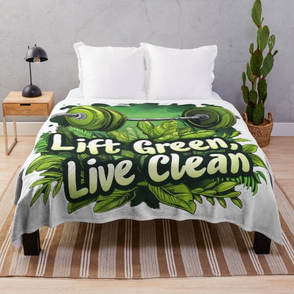 Item preview, Lift Green, Live Clean designed and sold by duke818.